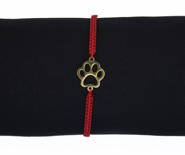 Armband, Pfote, gold